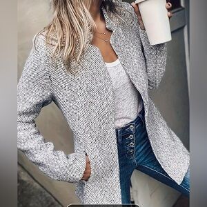 NWT • Women’s Open Front, Slim Fit Long Sleeve Blazer